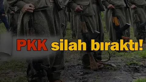 PKK'lı Bir Grup Silah Bırakıyor