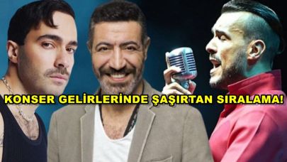 Konser Gelirlerinde Şaşırtan Sıralama!