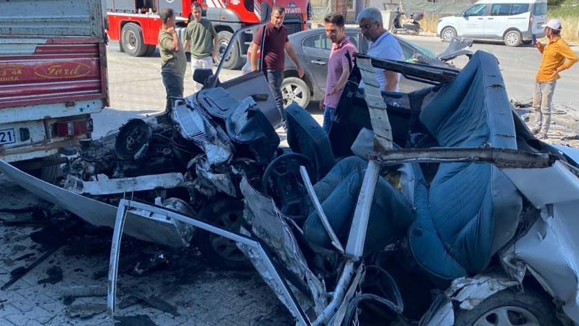 Malatya’da Kaza: Tofaş Hurdaya Döndü, 1 Ölü 1 Yaralı