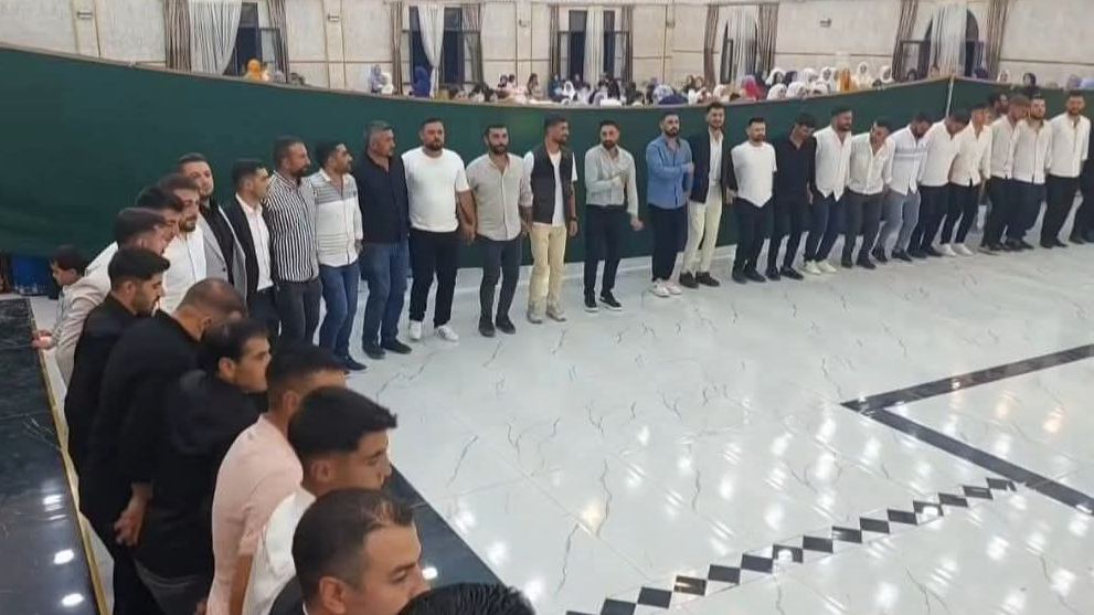 Düğünlerde Mahremiyet İçin Viranşehir’de Perde Uygulaması!