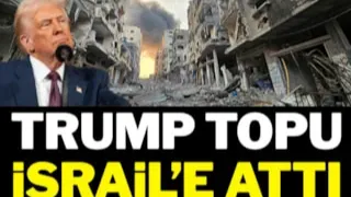 Trump Sessiz Kalmadı: Gazze İçin Top İsrail’de!