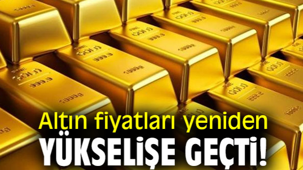 Altın Fiyatları Yeniden Yükselişe Geçti