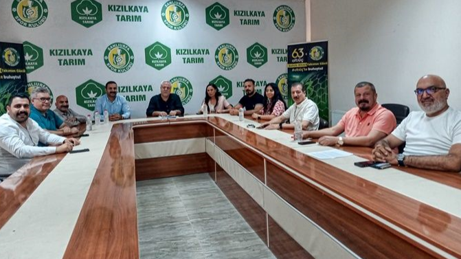 DEM Parti Şanlıurfa İl Eş Başkanlarından Kulüp Ziyareti