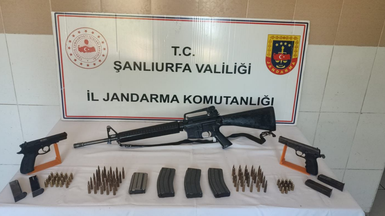 Siverek’te Ruhsatsız Silah Operasyonu