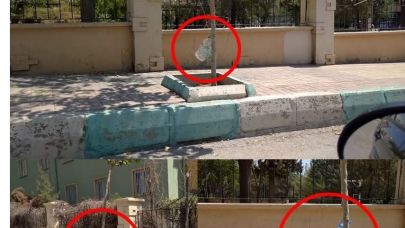 Şanlıurfa’da Vatandaşın Yaratıcı Yöntemiyle Ağaçlar Susuz Kalmıyor!