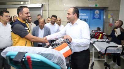 Şanlıurfa İl Sağlık Müdürü Haliliye Ek Binasını Ziyaret Etti