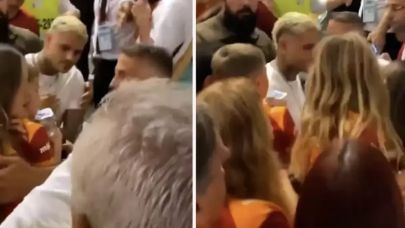 İcardi Galatasaray'lı Taraftarına Kafa Attı!