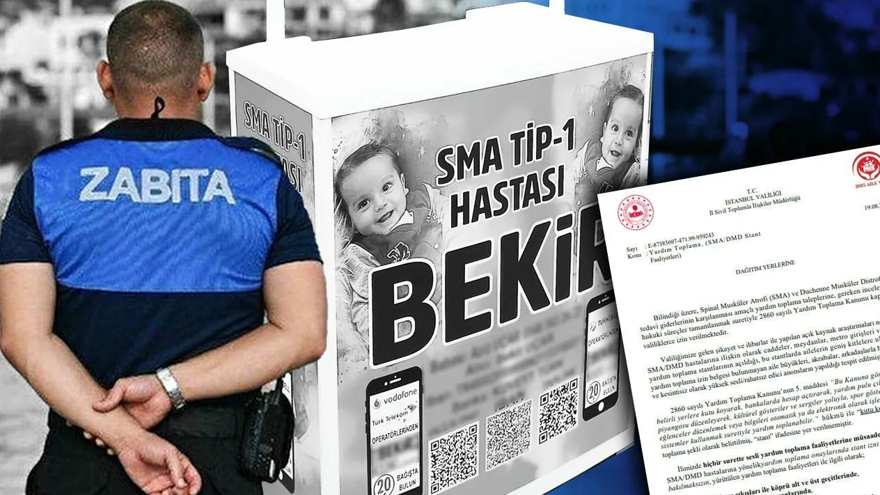 İstanbul Valiliği kentteki tüm SMA/DMD stantlarının kaldırılmasını istedi