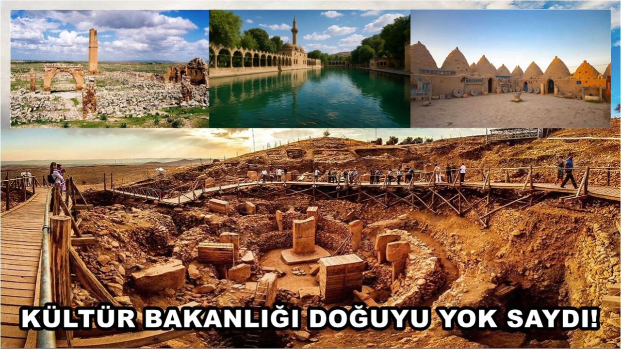 Kültür Bakanlığı Doğuyu Yok Saydı