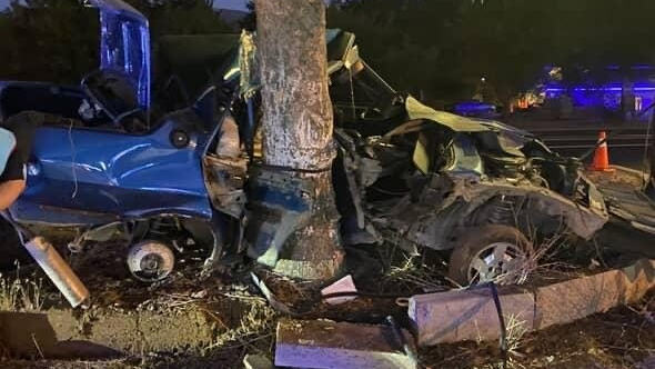 Elazığ’da Ağaca Çarpan Tofaş Hurdaya Döndü: 1 Ağır Yaralı