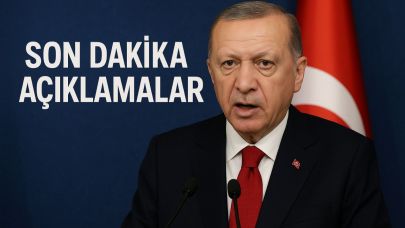 Cumhurbaşkanı Erdoğan'dan Son Dakika Açıklaması!