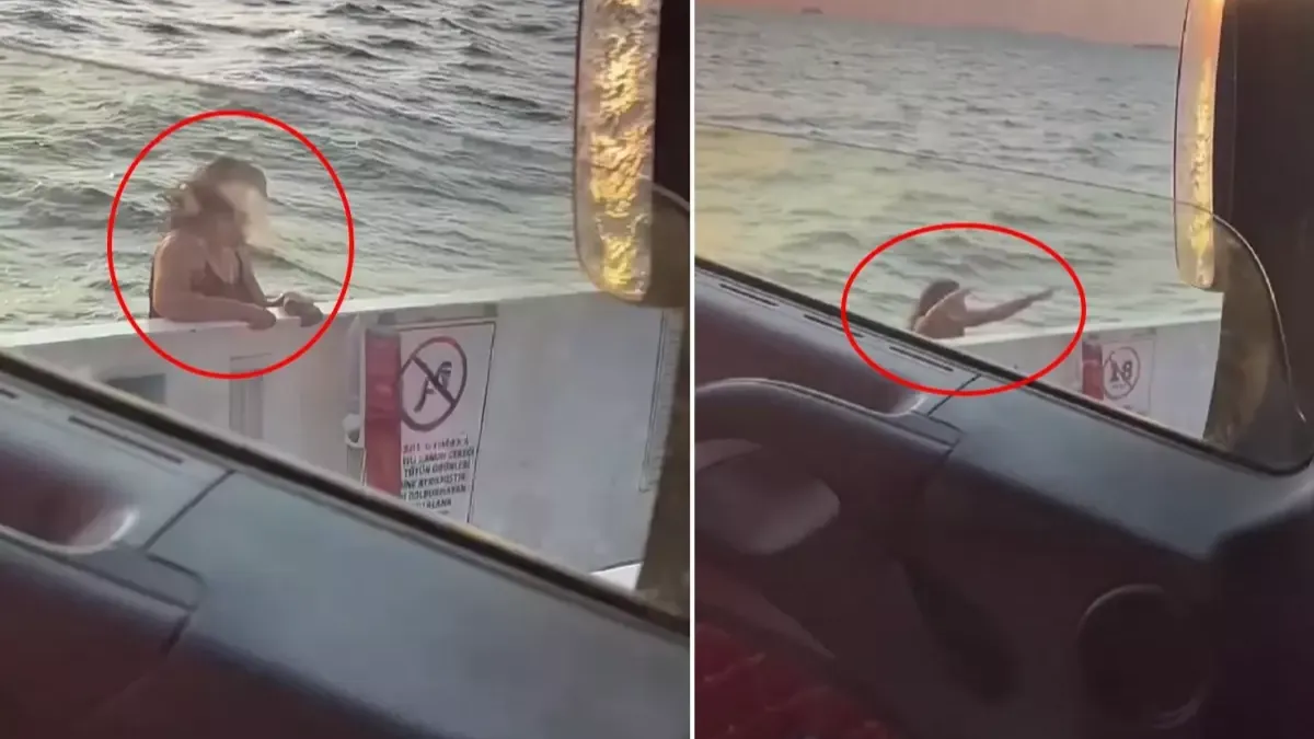 Genç Kadın Feribottan Atlayarak Hayatına Son Verdi