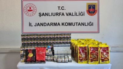 Viranşehir’de Kaçak Sigara ve Tütün Operasyonu