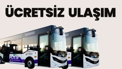 Şanlıurfa’da 30 Ağustos’ta Toplu Taşıma Ücretsiz Olacak