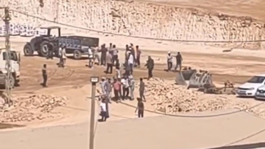 Şanlıurfa’da İnşaat Şantiyesi Savaş Alanına Döndü!