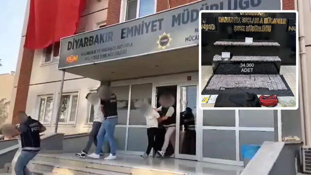 Diyarbakır’da Uyuşturucu Operasyonu: 14 Şüpheli Tutuklandı