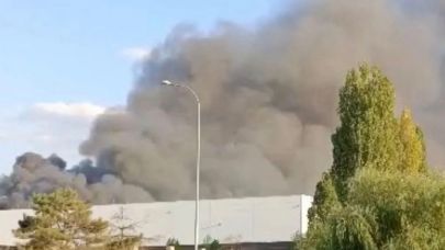 Kayseri'de Tekstil Fabrikası Alevlere Teslim!