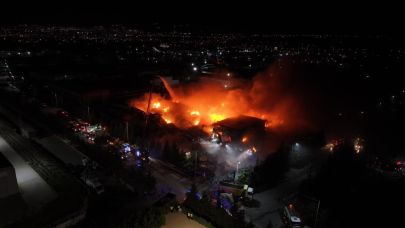 Niğde’de Fabrika Yangını: Söndürme Çalışmaları Sürüyor