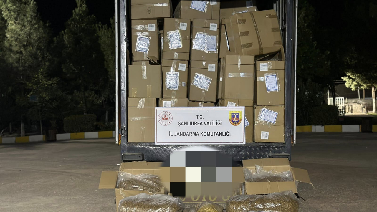 Şanlıurfa’da Kaçakçılara Büyük Darbe