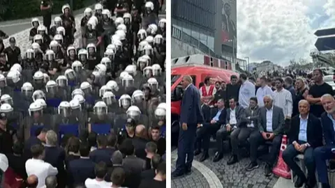 Polis ile CHP'li Vekiller Arasında Gerginlik!