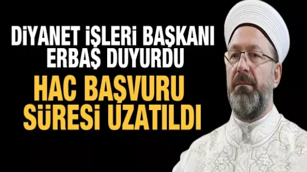 Hac Başvurusu İçin Ön Kayıt Süresi 21 Eylül’e Uzatıldı