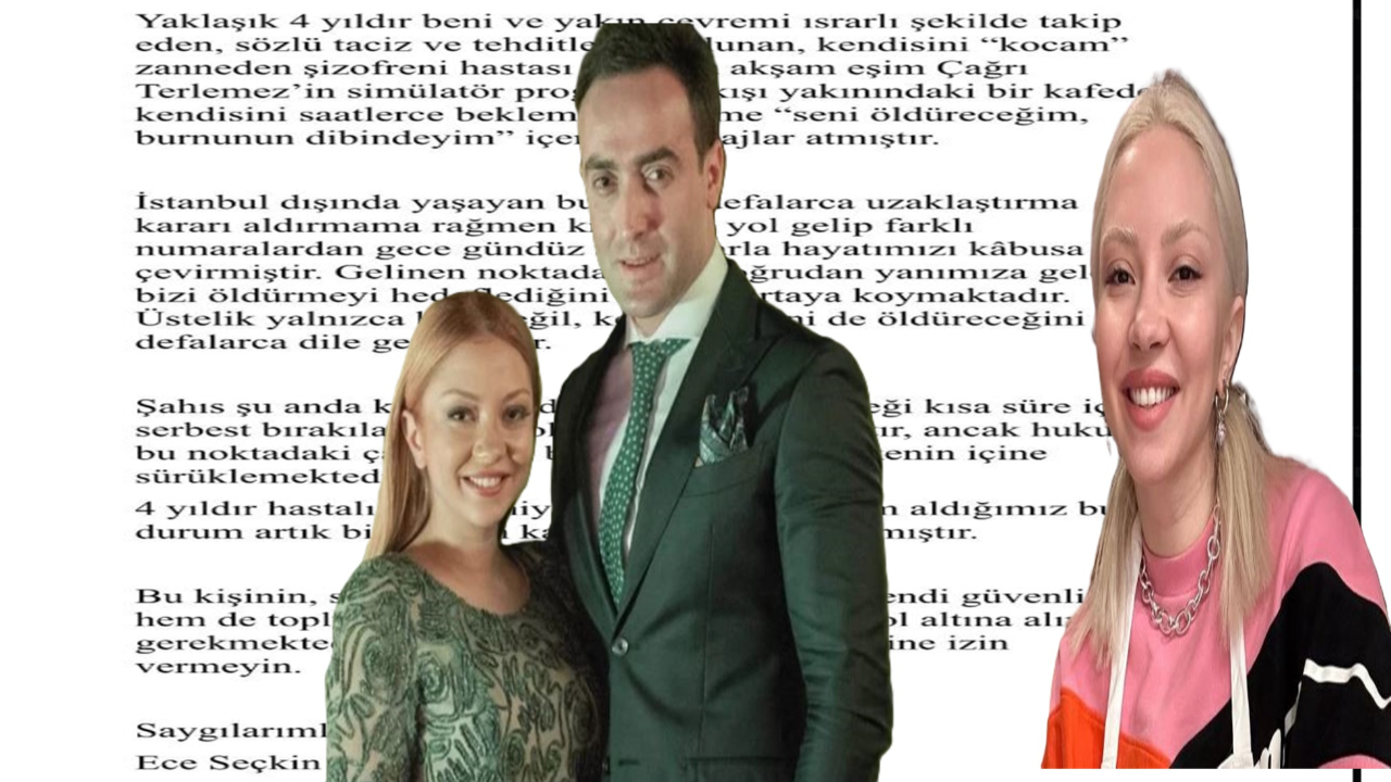 Ece Seçkin ve Eşi Tehdit Altında!