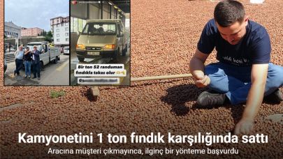 Talep Çığ Gibi: Araba Fındıkla El Değiştirdi!
