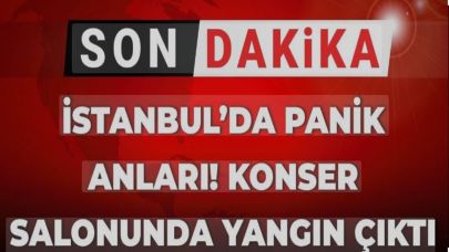 İstanbul’da Yangın Panik Yarattı!