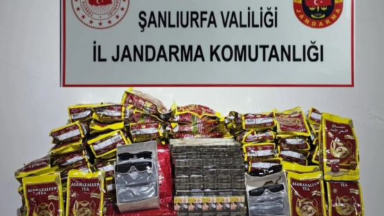 Şanlıurfa’da Kaçak Tütün ve Alkol Operasyonu