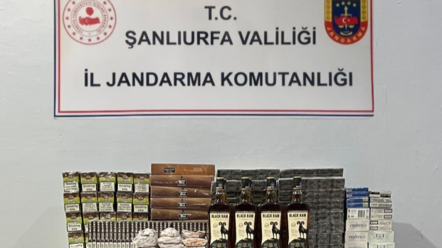 Şanlıurfa’da Kaçakçılara Darbe: Çok Sayıda Ürün Yakalandı