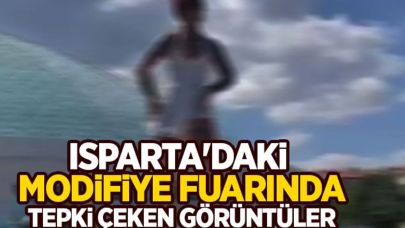 Isparta Modifiye Fuarında Uygunsuz Görüntülere Soruşturma