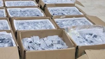 Yunanistan’dan Türkiye’ye 34 Milyon TL’lik Kaçak Mal Yakalandı