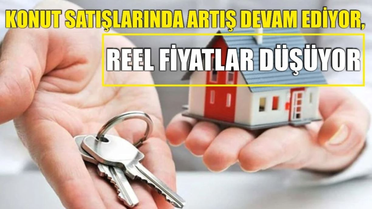 Konut Satışlarında  Artış Gözlemlendi!