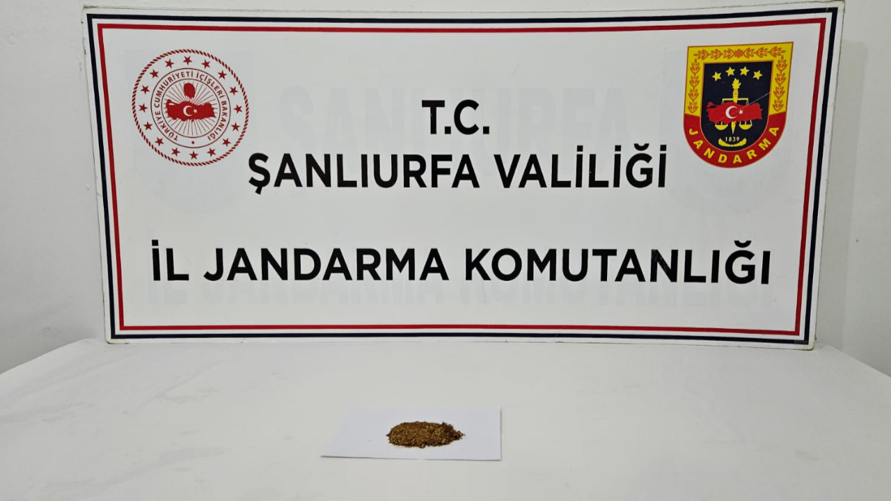 Şanlıurfa’da Uyuşturucu Madde Ele Geçirildi