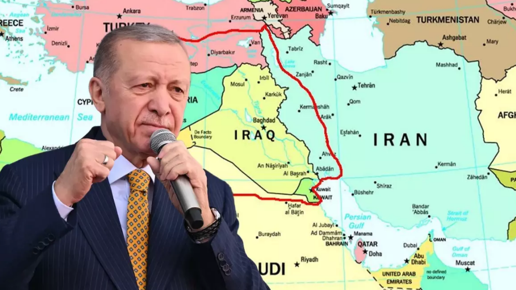 Erdoğan’a İsrail’in “Vadedilmiş Topraklar” Haritası Soruldu