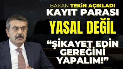 Bakan Yusuf Tekin'den Sert Açıklama !