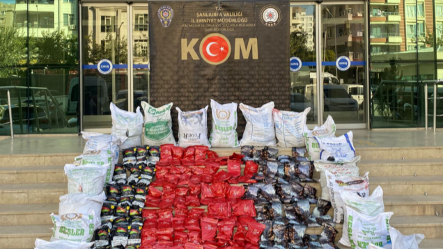Şanlıurfa’da Kaçakçılık Operasyonu: Binlerce Ürün Ele Geçirildi