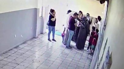 Diyarbakır’da Öğretmene Veli Saldırısı Kamerada!