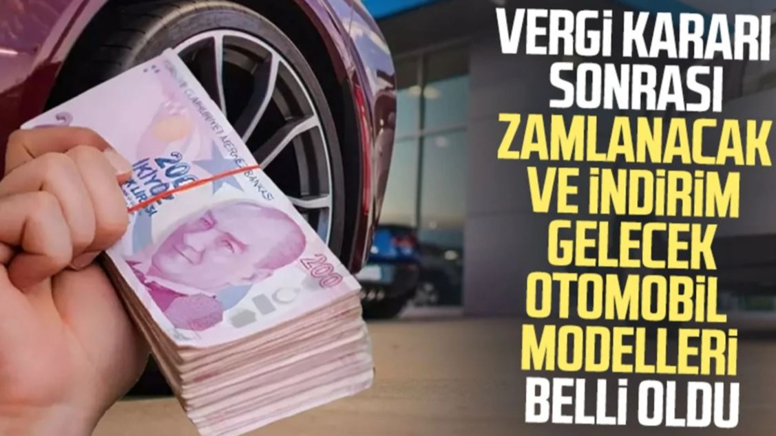 Otomobil İthalatına Yeni Vergi Kararı!