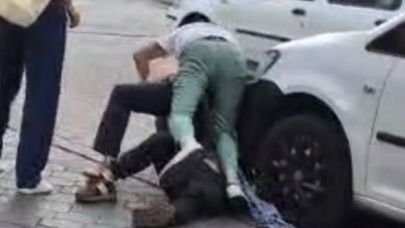 Bıçaklı Kavgada Dehşet Anlar