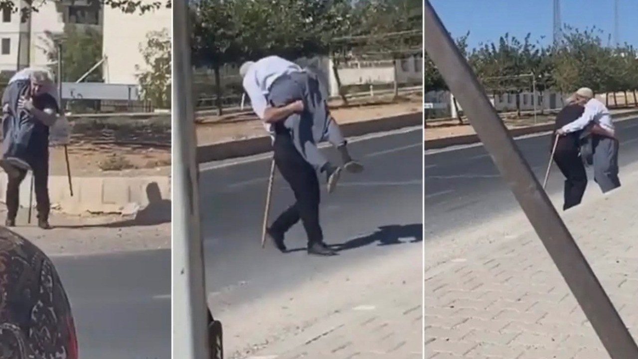 Şanlıurfa'da İnsanlık Ölmedi Dedirten Görüntü