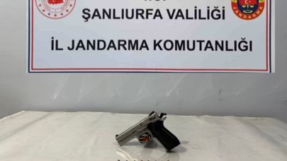 Şanlıurfa'da Ruhsatsız Silah Operasyonu