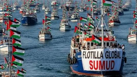 Küresel Sumud Filosu: "13 Gemi Durduruldu