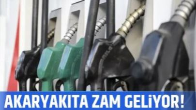 Akaryakıta Zam! Bu Gece Yarısından İtibaren Geçerli Olacak
