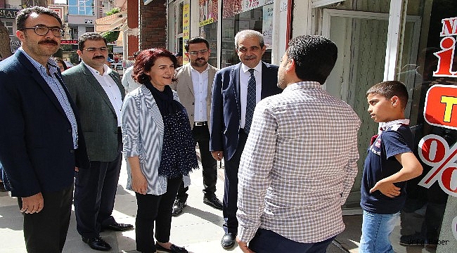 Açanal Bahçelievler Esnafı ile Buluştu