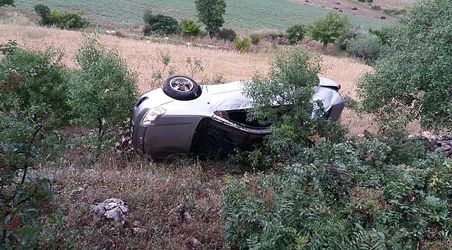Adıyaman'da otomobil devrildi: 6 yaralı