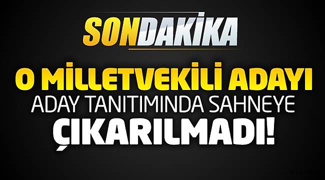 AK Parti 3. sıra adayı istifa etti
