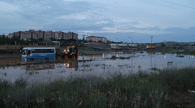Mardin'de şiddetli sağanak