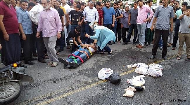 Urfa'da motosikletler çarpıştı: 3 yaralı