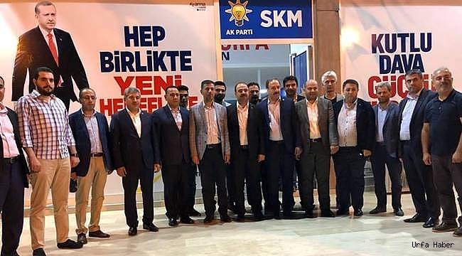 Halil Özcan'dan SKM ziyareti